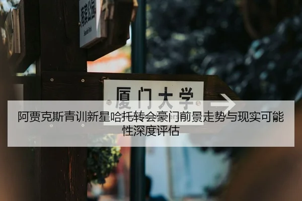 阿贾克斯青训新星哈托转会豪门前景走势与现实可能性深度评估